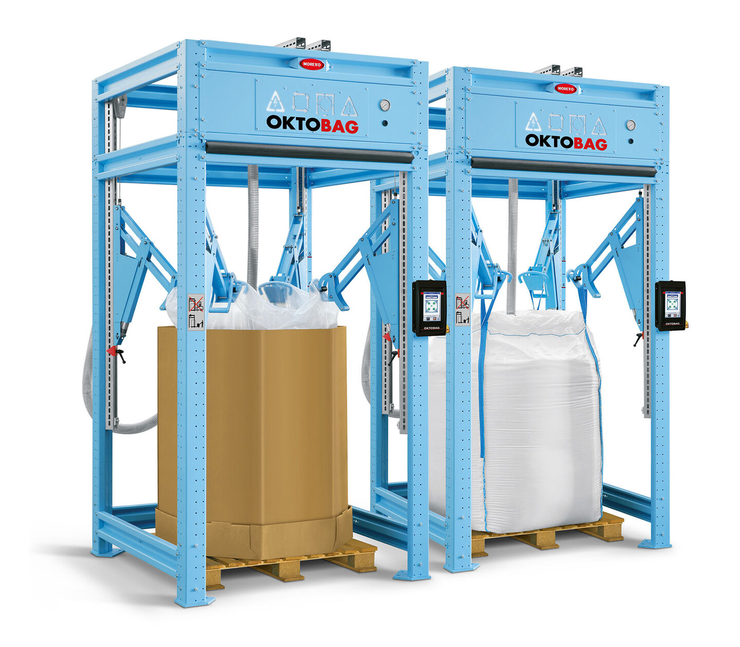 Oktobag, sistema per lo svuotamento completo di octabin e big bag