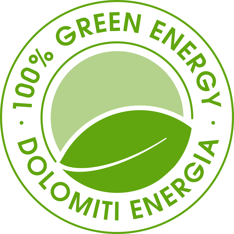 Logo 100% Energia Pulita - Dolomiti Energia